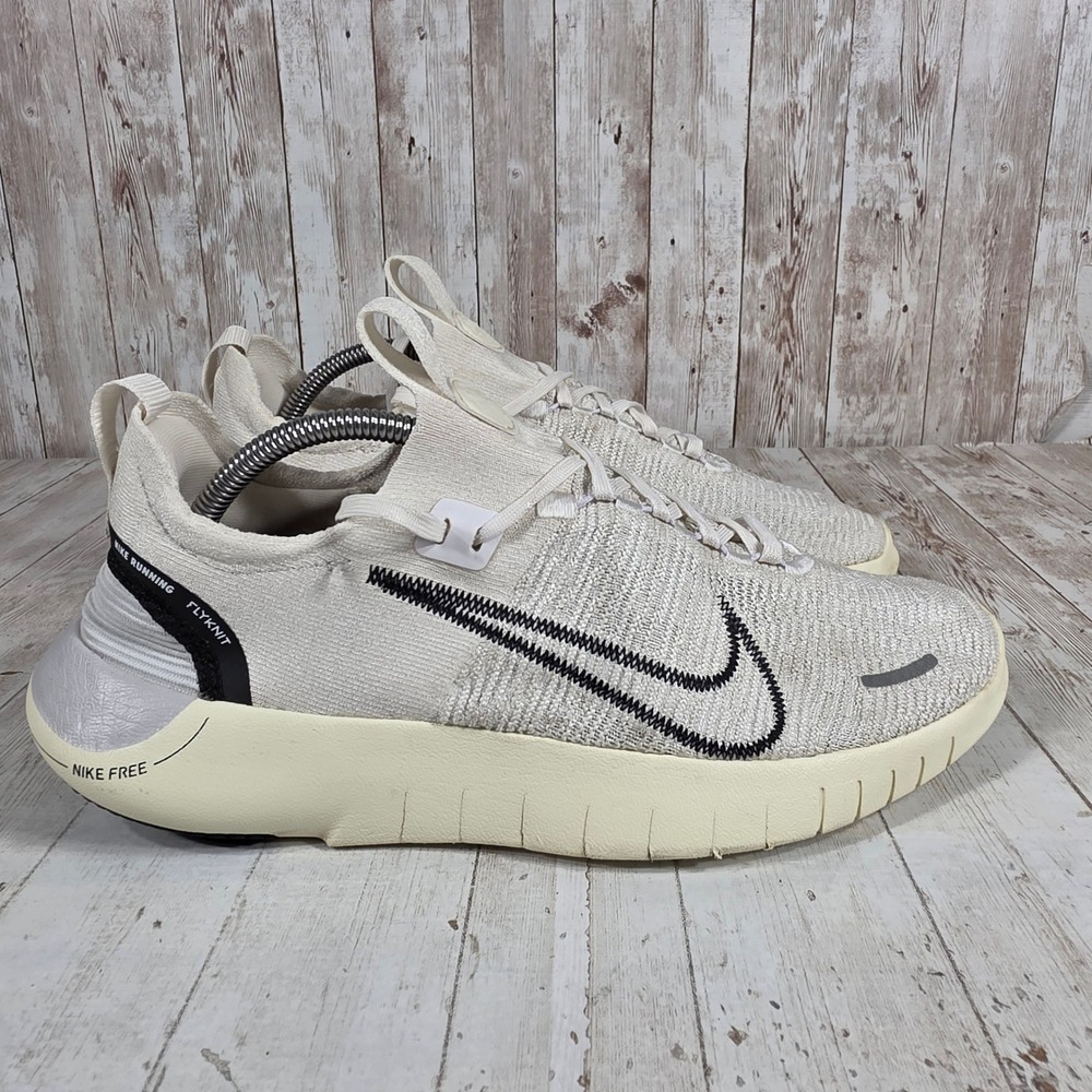 Nike Free RN Flyknit Next Nature Oatmeal Sail Running Shoes DM0814-102 Womens 11